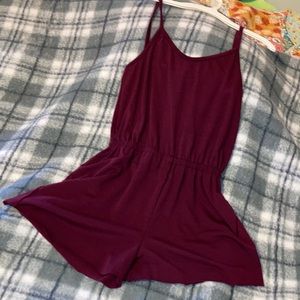 Red romper